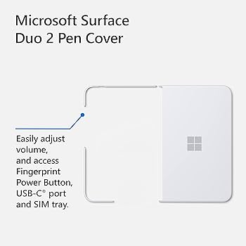 Surface Duo2 Glacier 256GB ペン カバー バンパー付 Surface Duo2 Glacier 256GB ペン カバー バンパー付 Amazon.com